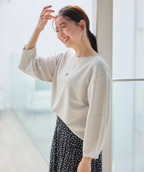 ANY / エニィ カットソー | 【洗濯機可/5色展開】サカリバランタンスリーブプルオーバー | 詳細14