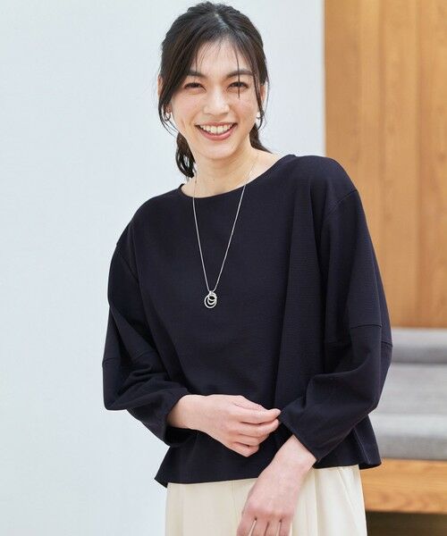 ANY / エニィ カットソー | 【洗濯機可/5色展開】サカリバランタンスリーブプルオーバー | 詳細19