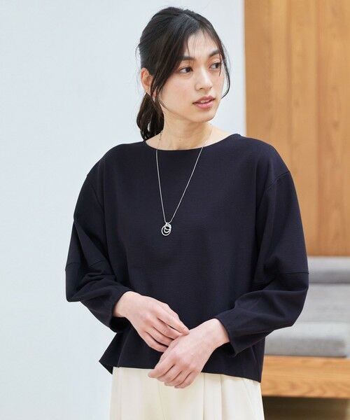 ANY / エニィ カットソー | 【洗濯機可/5色展開】サカリバランタンスリーブプルオーバー | 詳細20