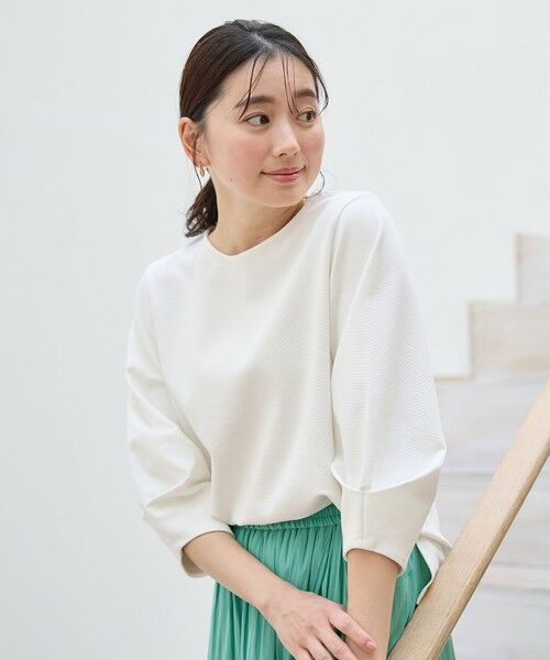 ANY / エニィ カットソー | 【WEB限定/洗濯機可/5色展開】サカリバタックスリーブプルオーバー | 詳細2