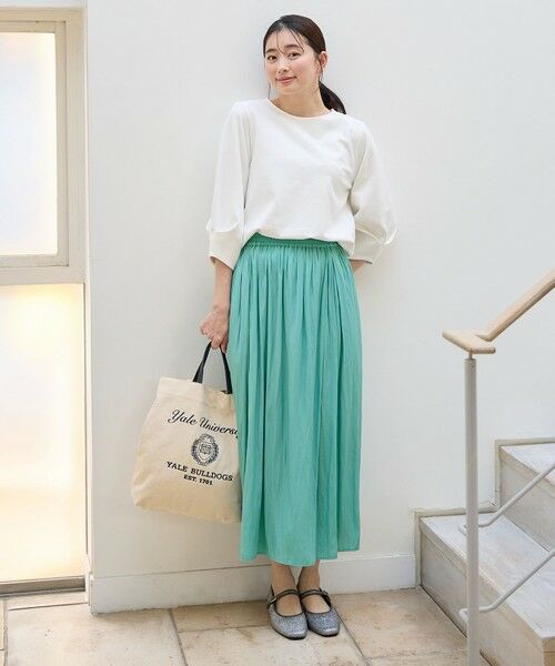 ANY / エニィ カットソー | 【WEB限定/洗濯機可/5色展開】サカリバタックスリーブプルオーバー | 詳細3