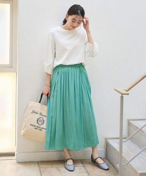 ANY / エニィ カットソー | 【WEB限定/洗濯機可/5色展開】サカリバタックスリーブプルオーバー | 詳細5