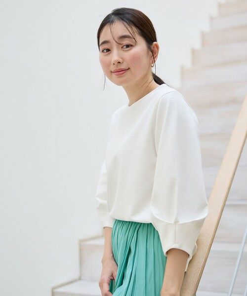 any FAM/エニィファム 【WEB限定/洗濯機可/5色展開】サカリバタックスリーブプルオーバー オフ 2 any FAM/エニィファム 【WEB限定/洗濯機可/5色展開】サカリバタックスリーブプルオーバー オフ 2