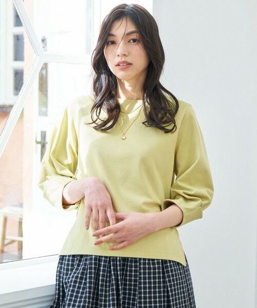 ANY / エニィ カットソー | 【WEB限定/洗濯機可/5色展開】サカリバタックスリーブプルオーバー | 詳細9