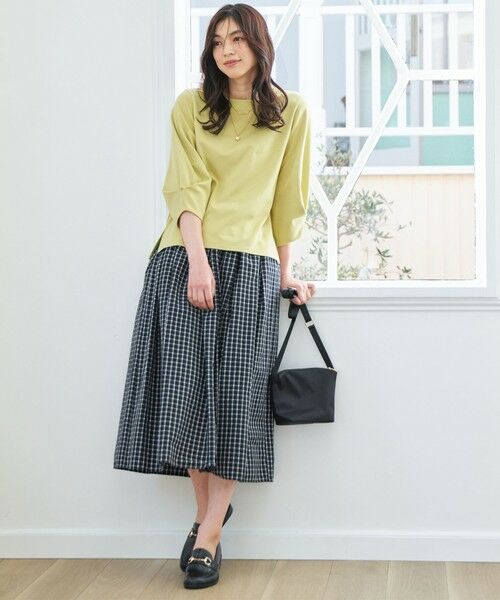 ANY / エニィ カットソー | 【WEB限定/洗濯機可/5色展開】サカリバタックスリーブプルオーバー | 詳細10