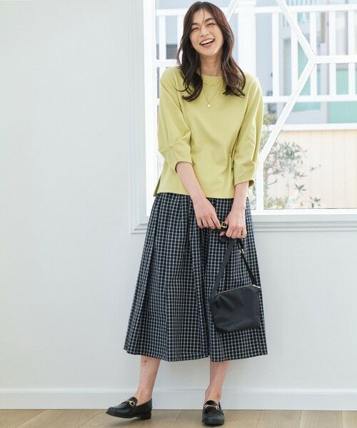 ANY / エニィ カットソー | 【WEB限定/洗濯機可/5色展開】サカリバタックスリーブプルオーバー | 詳細12