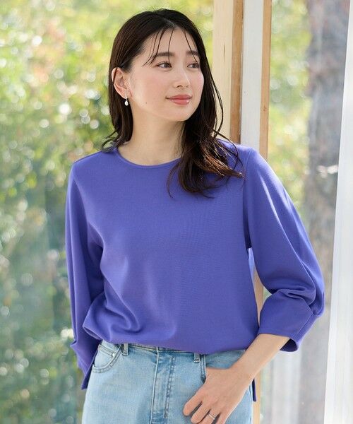 any FAM/エニィファム 【WEB限定/洗濯機可/5色展開】サカリバタックスリーブプルオーバー ブルー 2 any FAM/エニィファム 【WEB限定/洗濯機可/5色展開】サカリバタックスリーブプルオーバー ブルー 2