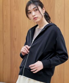 ANY / エニィ パーカー | 【洗濯機可/UVケア】ダンボールジップパーカー