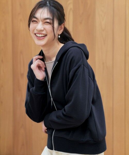 ANY / エニィ パーカー | 【洗濯機可/UVケア】ダンボールジップパーカー | 詳細4