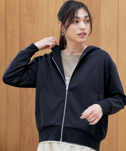 ANY / エニィ パーカー | 【洗濯機可/UVケア】ダンボールジップパーカー | 詳細5