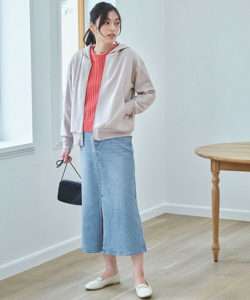 ANY / エニィ パーカー | 【洗濯機可/UVケア】ダンボールジップパーカー | 詳細12