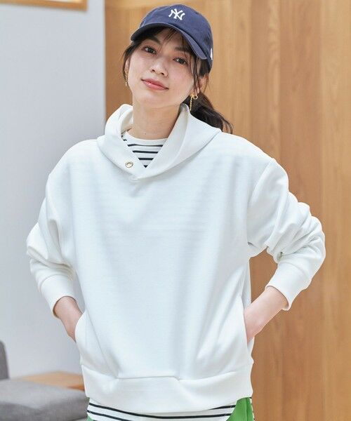 ANY / エニィ カットソー | 【洗濯機可/UVケア】ダンボールフーディー | 詳細1