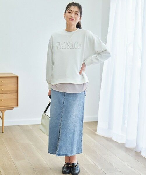 ANY / エニィ カットソー | ダンボールエンブロイダリープルオーバー | 詳細3