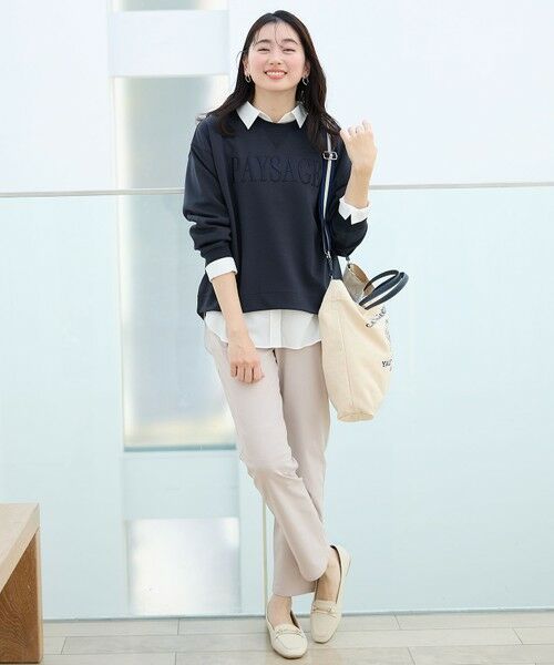 ANY / エニィ カットソー | ダンボールエンブロイダリープルオーバー | 詳細8