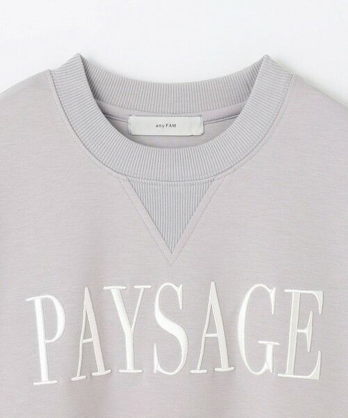 ANY / エニィ カットソー | ダンボールエンブロイダリープルオーバー | 詳細17