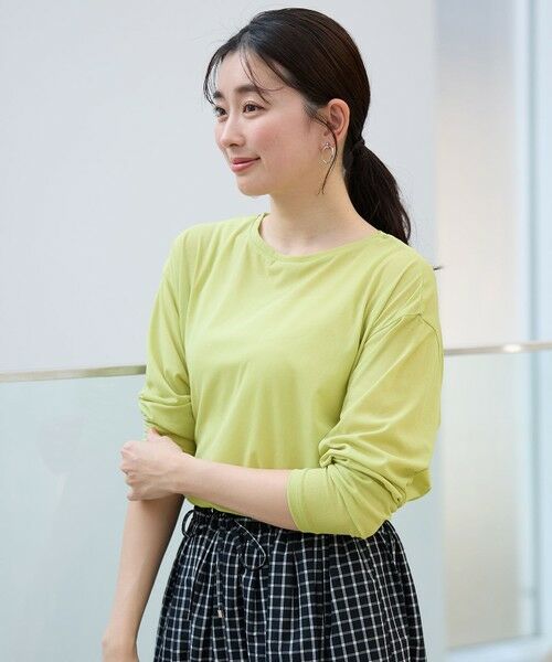 ANY / エニィ カットソー | シア—ラウンドネックTシャツ | 詳細1