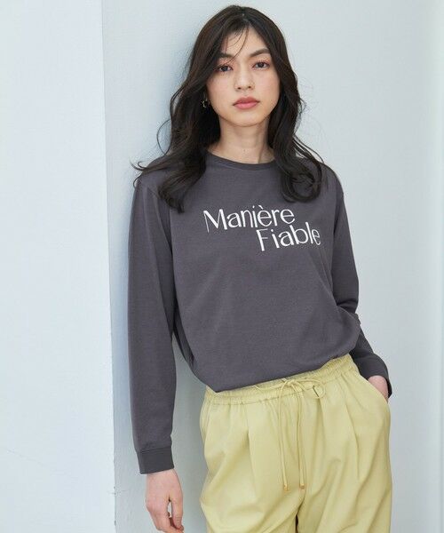 ANY / エニィ カットソー | オーガビッツロングスリーブTシャツ | 詳細15