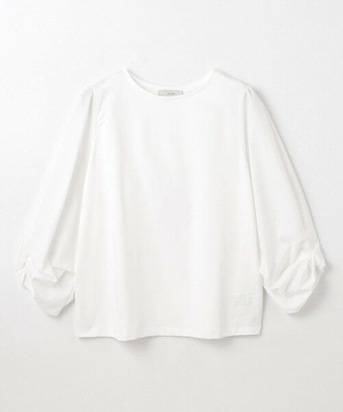 ANY / エニィ カットソー | 布帛ねじり袖コンビプルオーバー | 詳細13