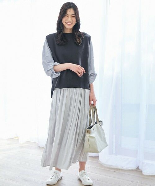 ANY / エニィ カットソー | 布帛ねじり袖コンビプルオーバー | 詳細19