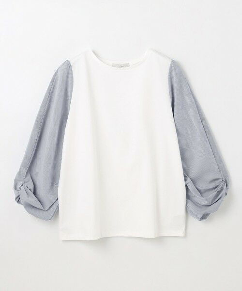 ANY / エニィ カットソー | 布帛ねじり袖コンビプルオーバー | 詳細20