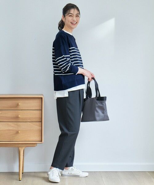 ANY / エニィ ニット・セーター | バスクボーダーニットプルオーバー | 詳細4