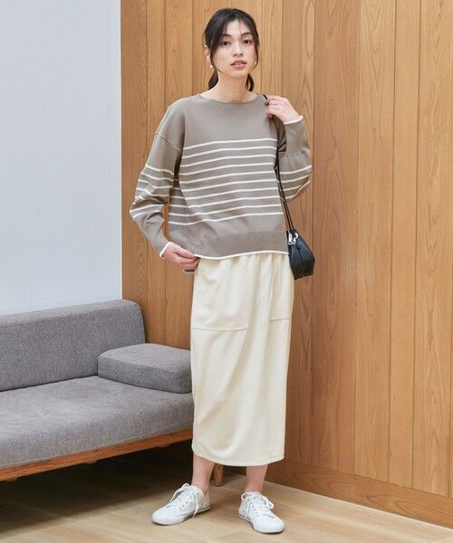 ANY / エニィ ニット・セーター | バスクボーダーニットプルオーバー | 詳細10