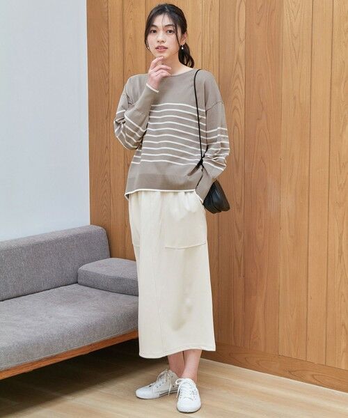 ANY / エニィ ニット・セーター | バスクボーダーニットプルオーバー | 詳細11