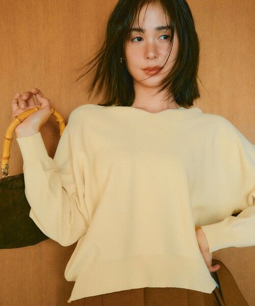 ANY / エニィ ニット・セーター | 【5色展開】Ｖネックガーターニットプルオーバー | 詳細1