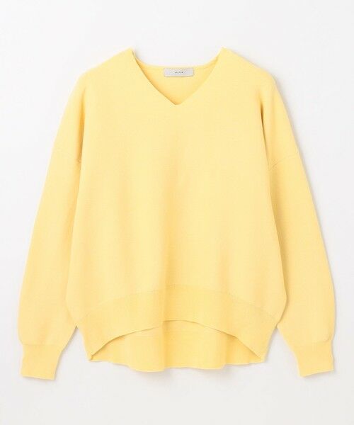 ANY / エニィ ニット・セーター | 【5色展開】Ｖネックガーターニットプルオーバー | 詳細8