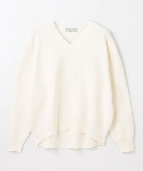 ANY / エニィ ニット・セーター | 【5色展開】Ｖネックガーターニットプルオーバー | 詳細19