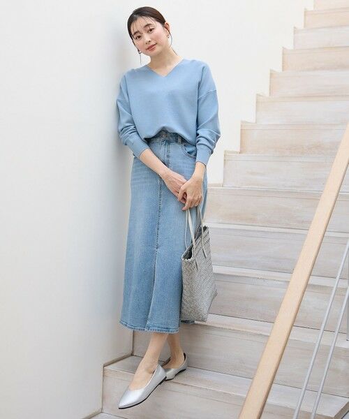 ANY / エニィ ニット・セーター | 【5色展開】Ｖネックガーターニットプルオーバー | 詳細22