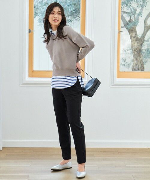 ANY / エニィ ニット・セーター | 【5色展開】Ｖネックガーターニットプルオーバー | 詳細28