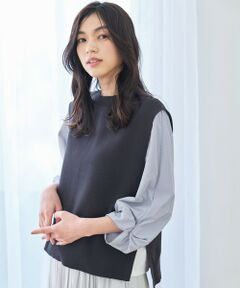 ANY / エニィ ベスト | 【洗濯機可/UVカット】ニットベスト