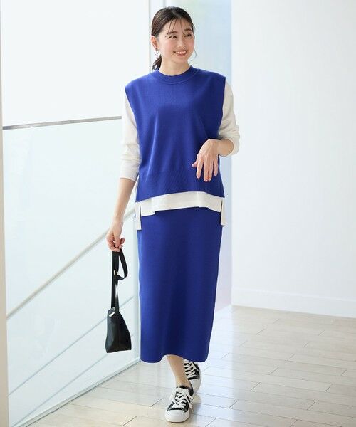 ANY / エニィ ベスト | 【洗濯機可/UVカット】ニットベスト | 詳細14