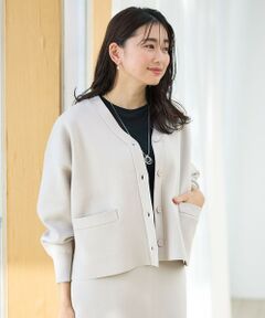 ANY / エニィ カーディガン・ボレロ | 【洗濯機可/UVカット】ミラノリブニットカーディガン