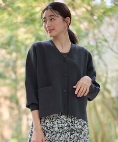 ANY / エニィ カーディガン・ボレロ | 【洗濯機可/UVカット】ミラノリブニットカーディガン