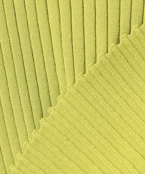 ANY / エニィ ニット・セーター | 【洗濯機可/UVカット/アンチピリング】ポイントシアーリブニット | 詳細9