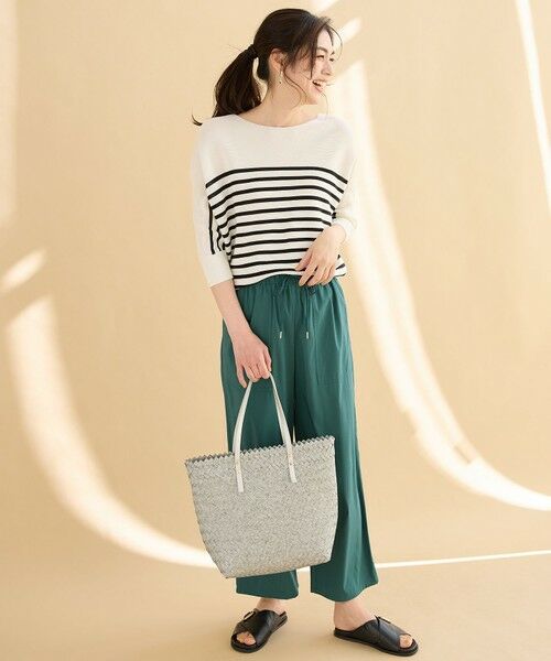 ANY / エニィ その他パンツ | 【新色追加/洗濯機可/ウエストゴム/接触冷感/UVケア/6色展開】清涼リラックスパンツ | 詳細3