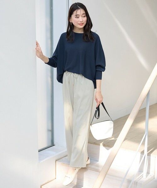 ANY / エニィ その他パンツ | 【新色追加/洗濯機可/ウエストゴム/接触冷感/UVケア/6色展開】清涼リラックスパンツ | 詳細9