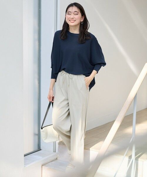 ANY / エニィ その他パンツ | 【新色追加/洗濯機可/ウエストゴム/接触冷感/UVケア/6色展開】清涼リラックスパンツ | 詳細10