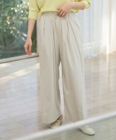 ANY / エニィ その他パンツ | 【新色追加/洗濯機可/ウエストゴム/接触冷感/UVケア】清涼リラックスハイウエストパンツ