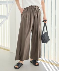 ANY / エニィ その他パンツ | 【新色追加/洗濯機可/ウエストゴム/接触冷感/UVケア】清涼リラックスハイウエストパンツ