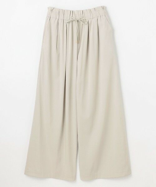 ANY / エニィ その他パンツ | 【新色追加/洗濯機可/ウエストゴム/接触冷感/UVケア】清涼リラックスハイウエストパンツ | 詳細7