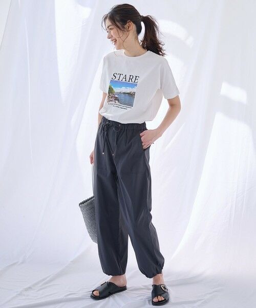ANY / エニィ その他パンツ | 【洗濯機可/ウエストゴム】撥水ナイロンベイカーパンツ | 詳細16