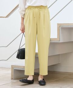 美品【LEONARD】イエロー パンツ L パステルカラー ストレート シンプル 美品【LEONARD】イエロー パンツ L パステルカラー ストレート