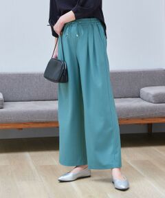 ANY / エニィ その他パンツ | 【ウエストゴム】イージーケアライトストレッチワイドパンツ