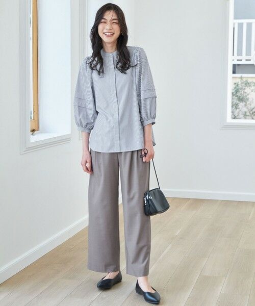 ANY / エニィ その他パンツ | 【ウエストゴム】イージーケアライトストレッチワイドパンツ | 詳細11