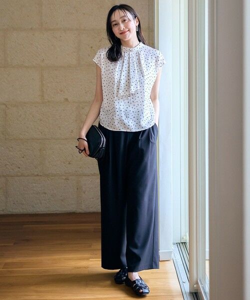 ANY / エニィ その他パンツ | 【ウエストゴム】イージーケアライトストレッチワイドパンツ | 詳細17