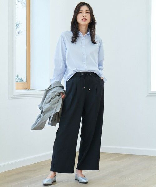 ANY / エニィ その他パンツ | 【ウエストゴム】イージーケアライトストレッチワイドパンツ | 詳細22