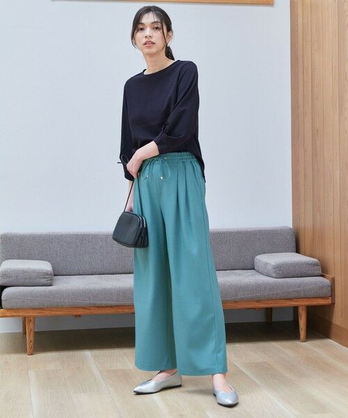 ANY / エニィ その他パンツ | 【ウエストゴム】イージーケアライトストレッチワイドパンツ | 詳細26